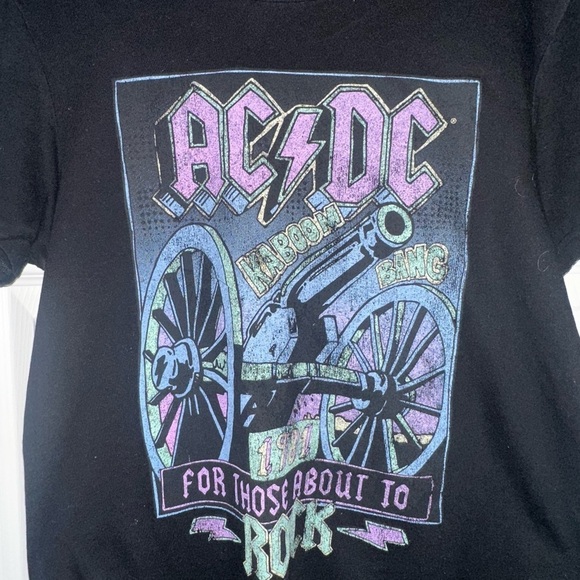 ACDC 2021 branded Black T-shirt.  “For those about to Rock.” - Picture 3 of 5